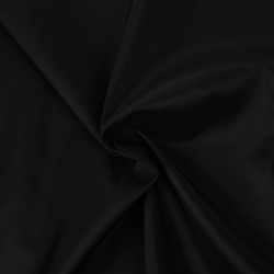 Ткань Таффета WR 400Т NY (Нейлон) пуходержащая (Ширина 150см), цвет Черный (на отрез) в Черногорске