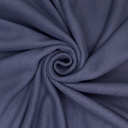 Ткань Флис Односторонний 130 гр/м2, цвет Темно-серый (на отрез)  в Черногорске