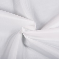Ткань подкладочная Таффета 190Т, цвет Белый (на отрез)  в Черногорске