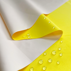 Водонепроницаемая Дышащая Мембранная ткань PU 10'000, цвет Жёлтый (на отрез)  в Черногорске